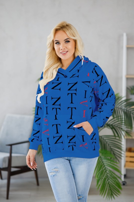 BLUZA Z LITERAMI CHABROWA