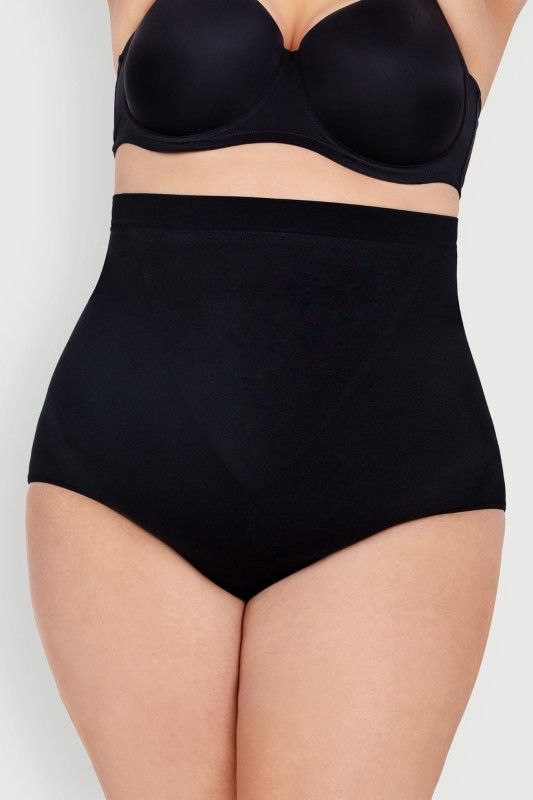 Majtki wyszczuplające wysokie czarne MONA QUEEN