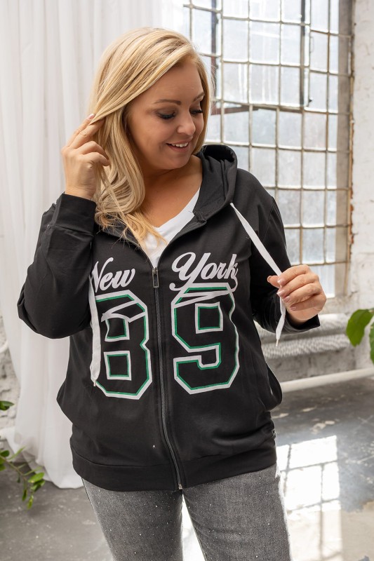Bluza New York czarna