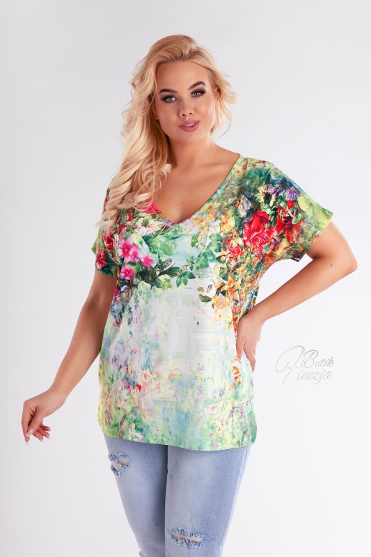 Bluzka w kwiaty